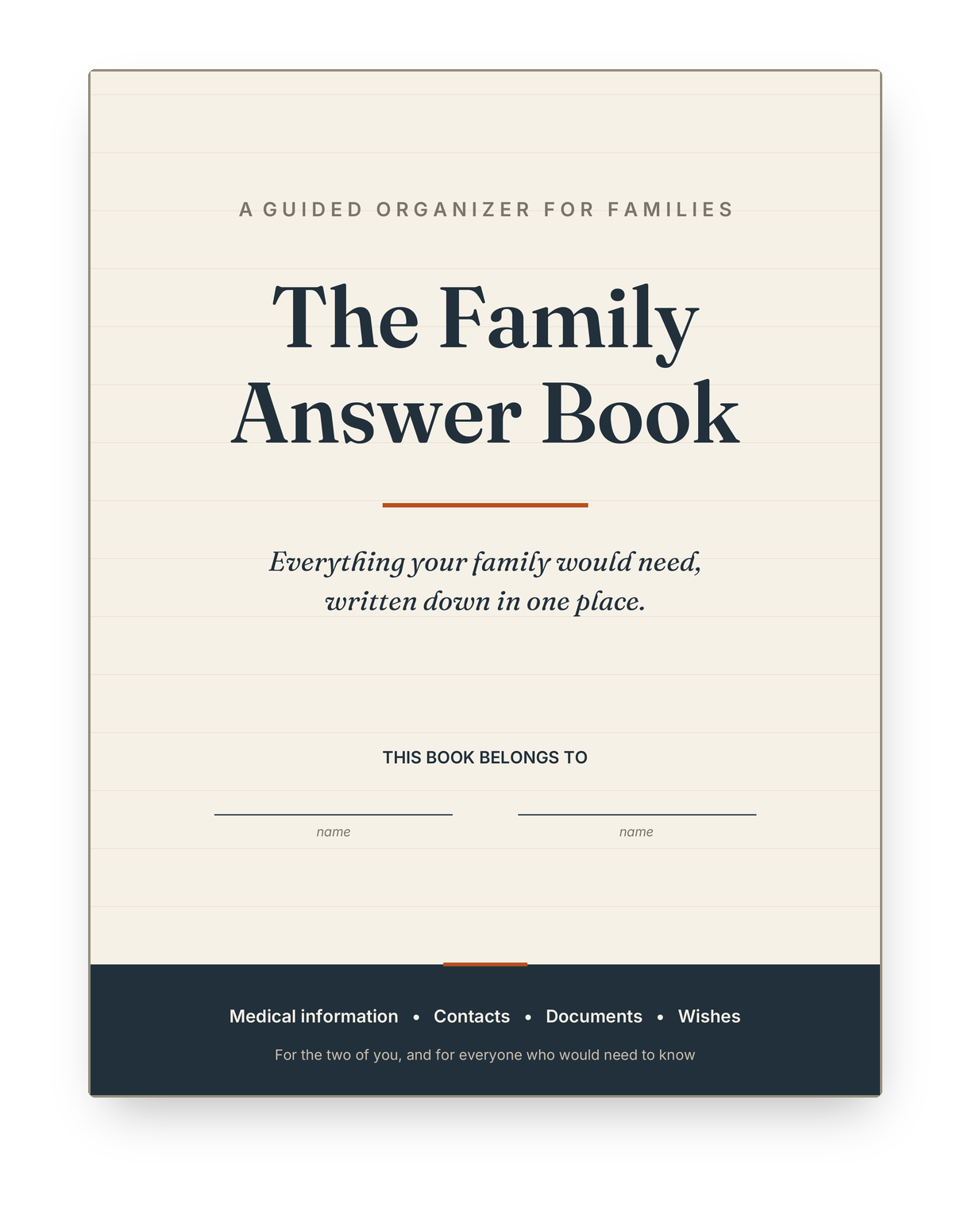 The Family Answer Book cover